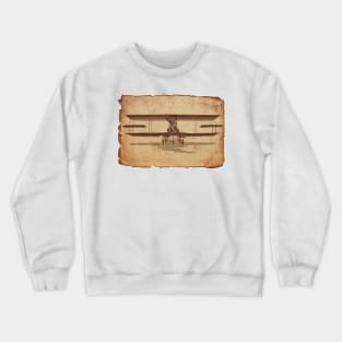 Airplane Oldtimer Crewneck Sweatshirt